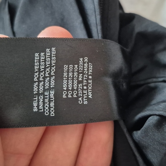 Aritzia Sunday Best Womens Black Ruched Crop Blouse - Size 2 - Picture 6 of 6